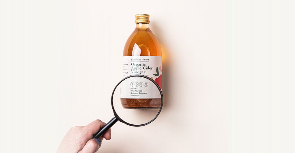 FtN Apple Cider Vinegar and a Magnifying Glass